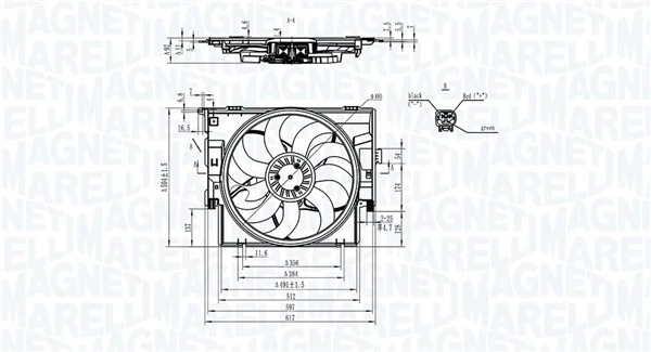 Fan, engine cooling